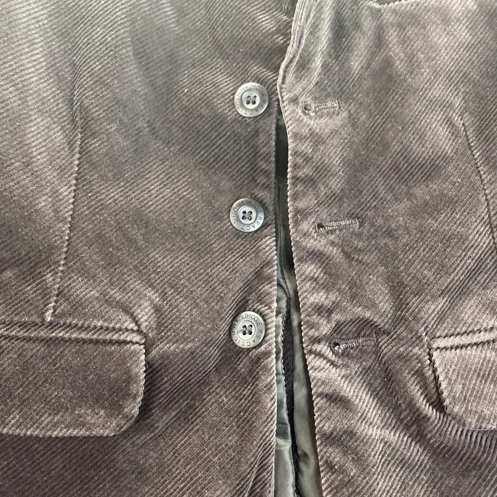 Kenneth Cole Reaction Brown Corduroy Lined Jacket Boys 4T Full Zip Pockets
